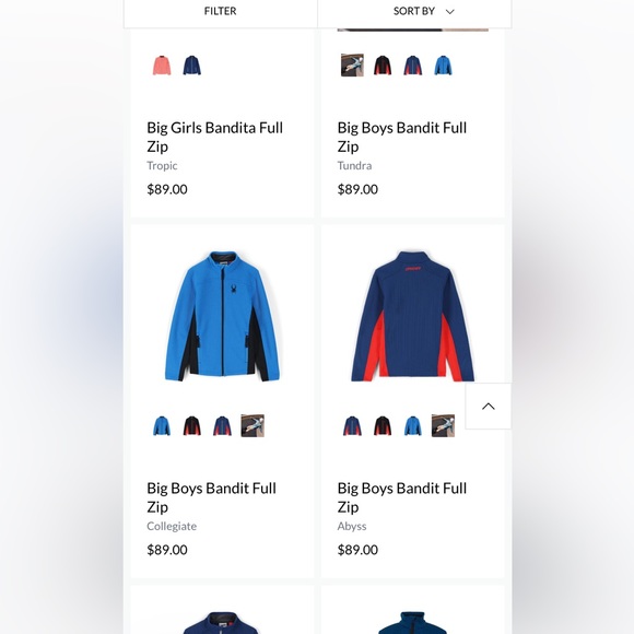 Spyder kids ski sweater - Picture 13 of 15